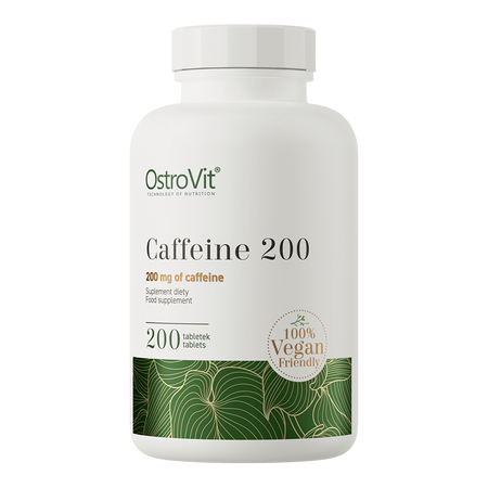 Caffeine 200 mg VEGE 200 tablets